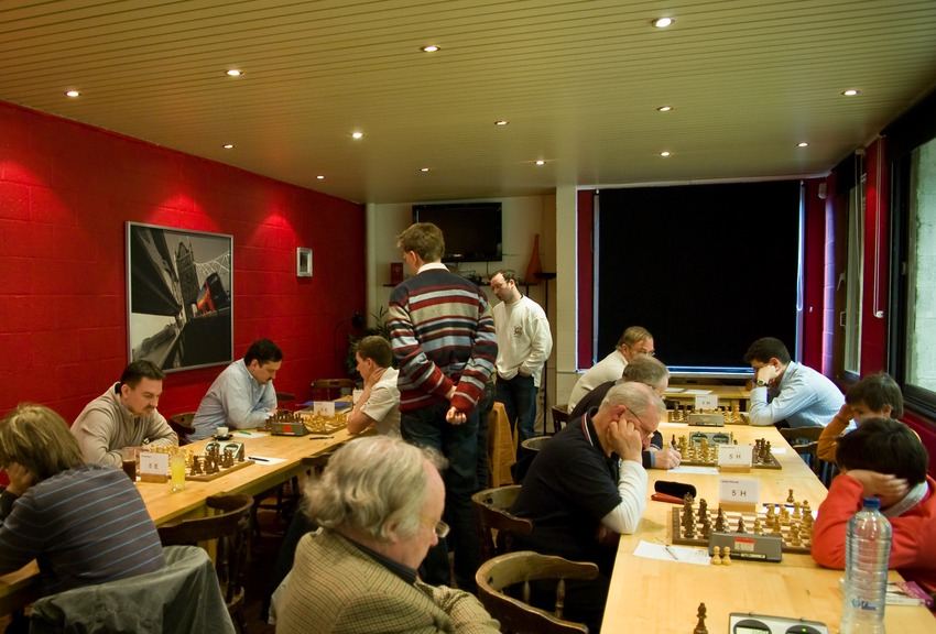 The playing hall