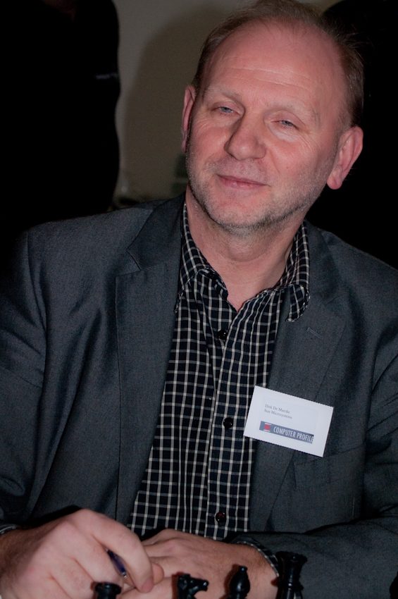 Dirk Demarcke (2205) was the only one who one the game against the two GMs
