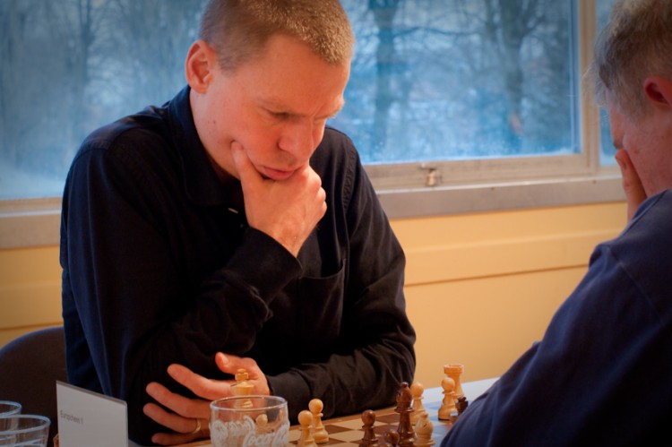 Kristian in Europchess 2 against Eddy Mattheys