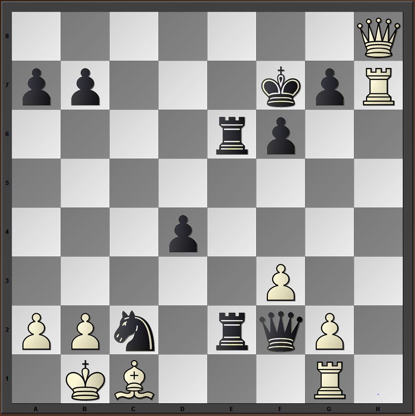 Rodriguez's position was actually better should he found Qg3!