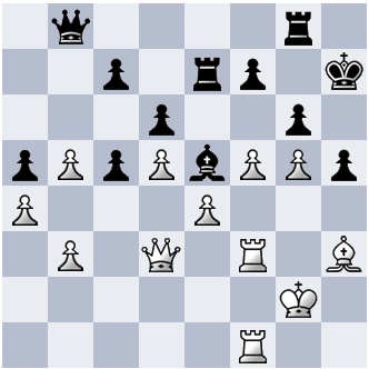 34. fxg6+ fxg6 35. Be6 Rg7 36. Rf6! Qd8 37. Qh3! Re8 38. Qxh5+ gxh5 39. Rh6# 1-0